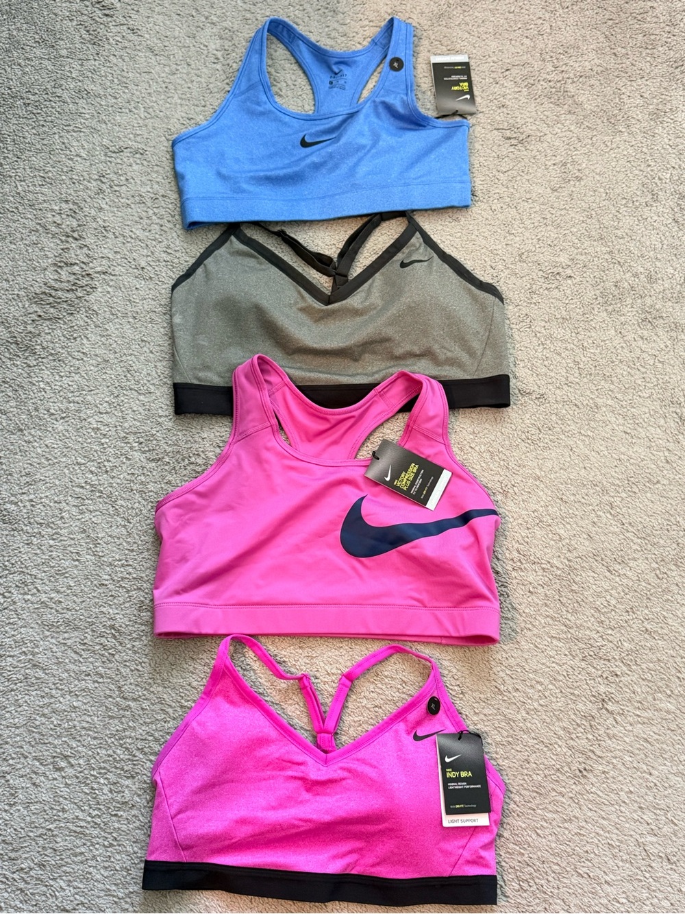 Nike Women’s sports bra - lot of 4